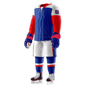 ชุดยูนิฟอร์มฮอกกี้น้ำแข็งสำหรับผู้ใหญ่ขนาดสั่งทำพิเศษสำหรับขาย ออกแบบโลโก้ตามสั่ง ชุดยูนิฟอร์มฮอกกี้น้ำแข็งผลิตในปากีสถาน - Product Image 4