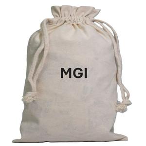 Custom Logo Printed Organic Cotton Linen <b>Drawstring</b> Bag Eco-Friendly New Trend Recyclable Reusable Soap <b>Pouch</b> for Dust Fashion - Product Image 5