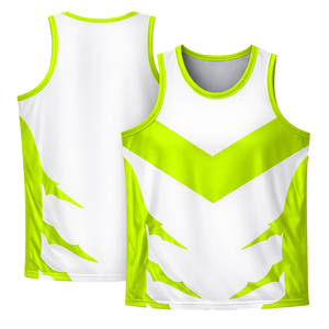 Conjunto de Uniforme de Baloncesto Personalizado para Hombre, Ropa de Entrenamiento sin Mangas, 100% Poliéster, Secado Rápido, Transpirable - Product Image 1