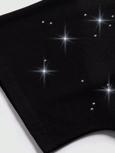 T-shirt Homme Oversize Personnalisé 100% Coton Délavé à l'Acide avec Strass Brillants en Tissu Tricoté à Séchage Rapide – Grande Vente - Product Image 6