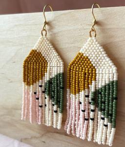 Best Quality Colorful Seed Bead Drop <b>Earrings</b> Ethnic Style Handmade Trendy Fashion Jewelry for Women Gift - Product Image 3