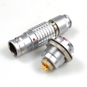 Çin tedarikçisi sıcak satış uyumlu ekg 00b 2 3 Pin Metal dairesel itme çekme kendini mandallama bağlayıcı - Product Image 3