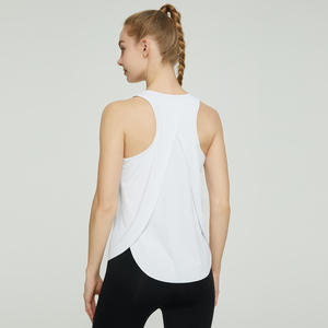 Workout Tank Tops for Women Tank Top Built in <b>Bra</b> Racerback Yoga tank Top Sleeveless Yoga Running Shirts - Product Image 6