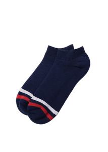 Daily Shoe Wear ODM Business Work Wear Stripe <b>Breathable</b> Moisture Wicking Ankle <b>Sock</b> for Men Design Low Cut Cotton Gentlemen - Product Image 2
