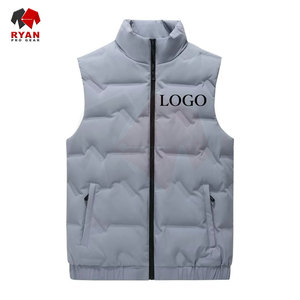 Gilet matelassé pour homme OEM ODM sans manches, veste d'hiver matelassée, vente en gros - Product Image 2