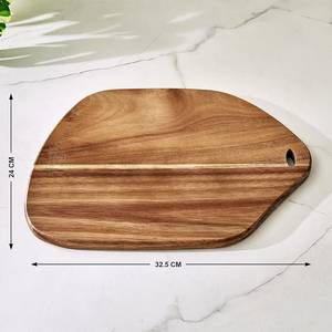 เขียงไม้มะม่วงสำหรับหั่นผัก เขียงไม้มีร่องสำหรับหั่นผลไม้ - Product Image 4