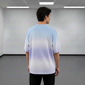 Camisetas de Hombre 100% Algodón, Estilo Casual de Verano, OEM/ODM, Logotipo Impreso DTF Personalizado, Corte Holgado, Manga Regular - Product Image 3