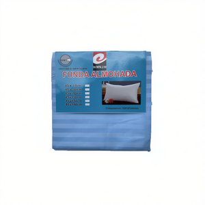 Housse de coussin bleue FUNFA 45x150 cm – Catégorie de produit : Almohada - Product Image 1