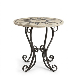 Wholesale Custom Wrought Iron <b>Garden</b> Set Weather Resistant Outdoor Patio Furniture <b>Victorian</b> Dining Table KHP - Product Image 1