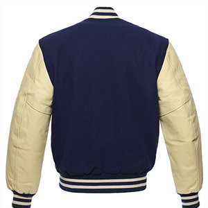 Cheap Waterproof Polyester/Cotton Streetwear Varsity Jacket for Sale Custom Logo Front Position Winter Wholesale Supplier - Product Image 4