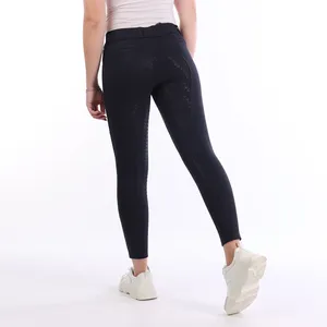 Pantalon d'équitation extensible 4 directions de haute qualité, leggings, collants, vêtements d'équitation en tissu technique au toucher doux - Product Image 3