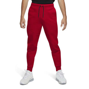 New Men's Woolen Polyester/Cotton Fleece Lining <b>Drawstring</b> Closure Casual Breathable Plain Dyed Flat Jogger <b>Trousers</b> - Product Image 2