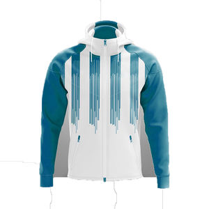 Sudaderas con Capucha Forradas para Invierno de Alta Calidad, Chaqueta Deportiva Elástica de Poliéster, Apliques y Estampados Personalizados para Fraternidades y Hermandades - Product Image 2