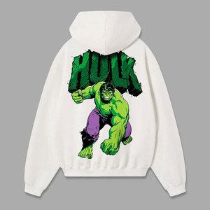 Sweat-shirt à capuche oversize pour homme, noir, imprimé Peace Stop Wars, streetwear, vêtements d'automne, tricot en molleton français, 100% coton - Product Image 2