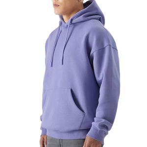 Sudadera con capucha de gran tamaño para hombre de alta calidad de primera calidad con parche bordado de diseño de impresión personalizado Servicios OEM hechos en fábrica - Product Image 3