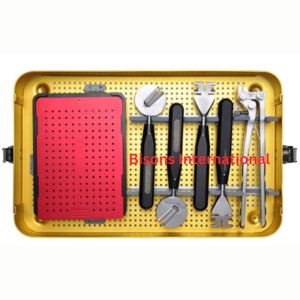 BISONS - Juego de Instrumentos Quirúrgicos de Acero Inoxidable de 2.4 mm para Reconstrucción Maxilofacial, Kit de Trauma Quirúrgico para Mandíbula y Huesos Faciales - Product Image 4