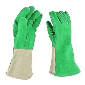 Gants de sécurité en cuir de vachette renforcé pour le hockey, le soudage, l'industrie, la lutte contre les incendies, le barbecue avec protection de la paume - Product Image 3