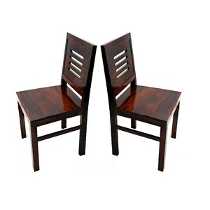 Chaise de salle à manger en bois massif, confortable, pour la maison, la cuisine, le restaurant, le café, le bureau - Product Image 4