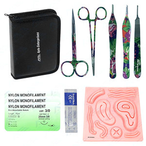 Kit d'instruments chirurgicaux pour étudiants en médecine et infirmières, pour la formation et la pratique. - Product Image 1