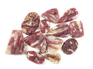 Natural Pink Tourmaline Druzy Cabochon Lot Mix Shape <b>Crystal</b> <b>Healing</b> Handmade Loose Gemstone at Wholesale Price - Product Image 2