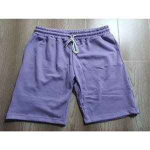 Shorts 100% coton, logo personnalisé en relief, ensemble short homme, shorts en molleton technique 100% coton French Terry pour homme, service OEM - Product Image 6