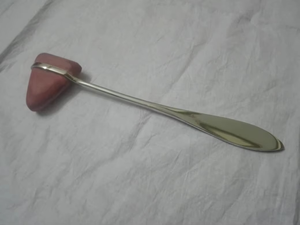Marteau neurologique Babinski de qualité supérieure, en acier inoxydable de qualité chirurgicale, marteau de percussion des réflexes avec pointe filetée - Product Image 4