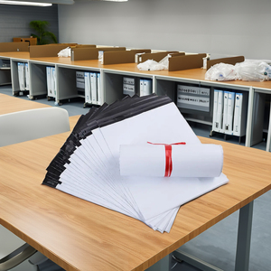 Taille 45*55-45*60cm sacs postaux auto-scellants blancs en plastique LDPE de haute qualité 100% recyclé expédition Express Type de sac OPP - Product Image 1