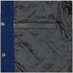 Wholesale High Quality Embossed Front Custom Logo Chenille Letterman OEM Customizable Casual Varsity Jackets for <b>Men</b> Women - Product Image 4
