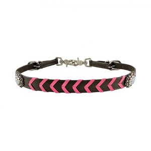 Handmade Genuine Leather Wither <b>Strap</b> Hand Braided & Stainless Steel Fitting Manufacturer Wholesaler Supplier for Horse Products - Product Image 5