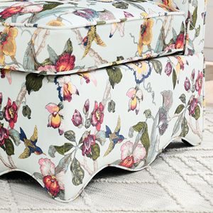 Sedia da Pranzo Singola in Flanella con Seduta e Schienale Morbidi Senza Braccioli, Cuscino Abbinato per Supporto Lombare - Product Image 6