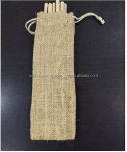 Pailles en bambou personnalisées en gros avec logo, ensemble de pailles en bois naturel biodégradables avec pochette, pailles réutilisables pour bar et fête - Product Image 6