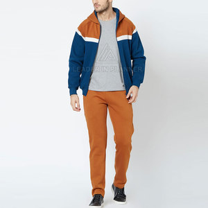 Service OEM – Survêtement décontracté d'hiver pour homme à capuche, coupe régulière, respirant, 100 % coton, tissu léger, motif uni - Product Image 3