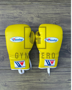 ชุดชกมวยสีเหลืองคุณภาพสูง GYMSTERO รุ่น Winning ปรับแต่งได้ - Product Image 5