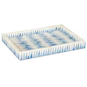 High Quality Wood <b>Tray</b> Classic Design Handcrafted Natural Bone Inlay MDF Food Inspired India for Serving Home Restaurants Hotels - Product Image 2
