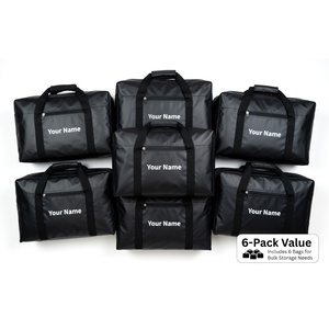 ถุงย้ายของขนาดใหญ่พิเศษสำหรับงานหนัก พร้อมโลโก้สั่งทำ ถุงเก็บของกันความชื้น ซิปเสริมความแข็งแรง หูหิ้วเสริมแรง - Product Image 6