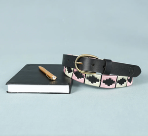 เข็มขัดโปโลหนังวัวแท้หลากสีทำมือ พร้อมหัวเข็มขัดเหล็ก - Product Image 4