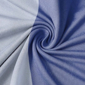 Camiseta Personalizada Azul y Blanca, 100% Algodón Ecológico, Transpirable, con Logotipo OEM, Cuello Redondo, Manga Corta, Informal, para Hombre y Mujer - Product Image 6
