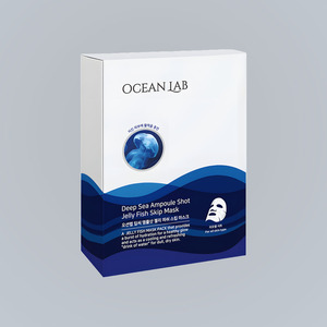 Mascarilla facial de colágeno coreana Osyeonraep Ocean Lab Deep Sea Ampoule Shot Jellyfish Skip Mask Pack 10 unidades 1 pieza colágeno - Product Image 3