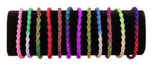 Pulsera de la Amistad con Patrón Geométrico Étnico Peruano - Product Image 5