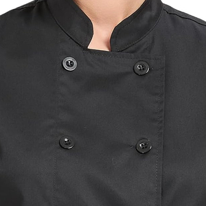 Cook Wear <b>Chef</b> Jackets in Best Price Wholesale Custom Logo Button Closure <b>Chef</b> Jacket For Ladies Full Customized <b>Chef</b> Coat - Product Image 5