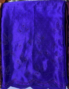 Vestidos de Novia Somalíes Dirac Gougra de Satén 100% Seda, Ligeros, Tejidos, 60GSM, Ecológicos, con Patrón Floral de Puntos Georad - Product Image 6