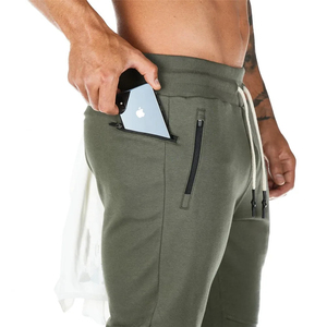 Pantalones Deportivos Casuales para Hombre al por Mayor, Diseño Personalizado con Etiqueta Privada, Tela de Lona, Forro de Felpa de Poliéster/Algodón - Product Image 5