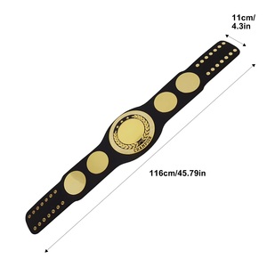 Cinturón de Campeonato Personalizado para Torneos, Cinturón de Título de Campeonato de Lucha Libre, Boxeo y Artes Marciales Mixtas - Product Image 1