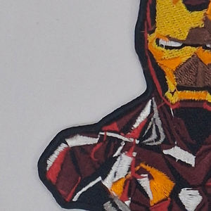 Patch brodé Coucher de soleil étoilé sur montagne, fait main, circulaire, à coudre, pour vêtements, sacs, vestes, chapeaux, vente en gros - Product Image 2
