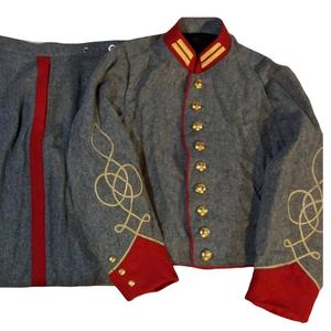 Uniforme de lana negra estilo Hussar para comandante de Banned Apparel - Product Image 5