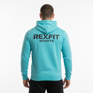 Vente en gros de sweats à capuche pour hommes en coton 100% épais, 500 g/m², vierges, coupe oversize, personnalisables avec logo brodé, en gros - Product Image 3