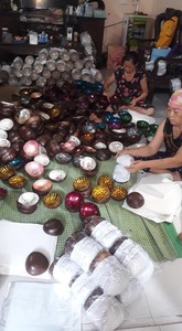 ชามเปลือกมะพร้าวทำมือจากเวียดนาม – ภาชนะบนโต๊ะอาหารสไตล์เรียบง่ายสำหรับรับประทานอาหารและตกแต่ง - Product Image 6