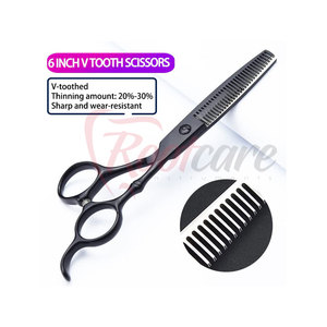 Best Quality Barber Tools Hair Thinning <b>Scissors</b> Precision Design Hair Thinning <b>Scissors</b> Comfortable Grip - Product Image 2