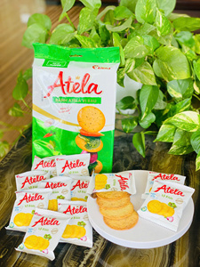 แครกเกอร์ผัก LIBRA ATELA 228 กรัม รสหัวหอมกรอบ ฮาลาล ขนมเพื่อสุขภาพ ผู้ผลิตเวียดนาม รับผลิตแบบ ODM OEM - Product Image 5