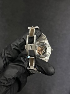 Designer Luxury Stainless Steel Sapphire ETA Automatic Mechanical Movement <b>Iced</b> <b>Out</b> VVS Moissanite <b>Watches</b> for Men Wholesale - Product Image 3